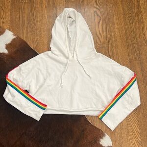 Free People Cropped Hoody